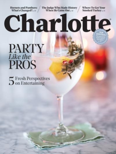 Charlotte Magazine November 01, 2018 Issue Cover
