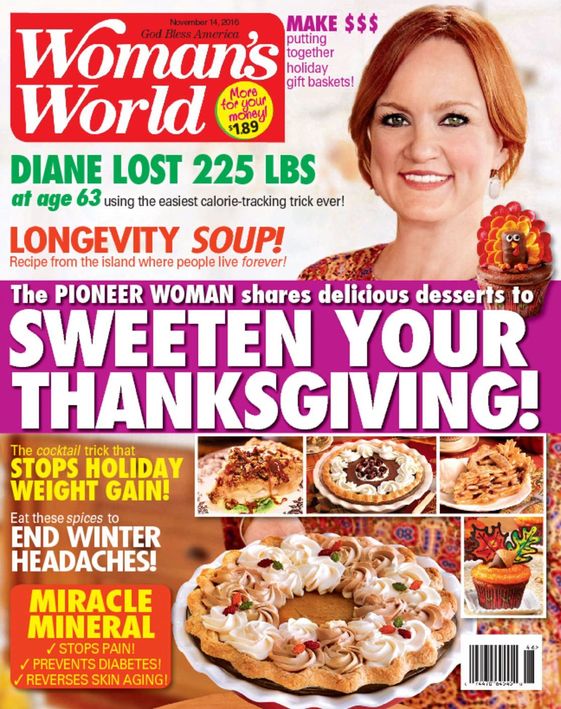 Womans-World November 14, 2016 Issue Cover