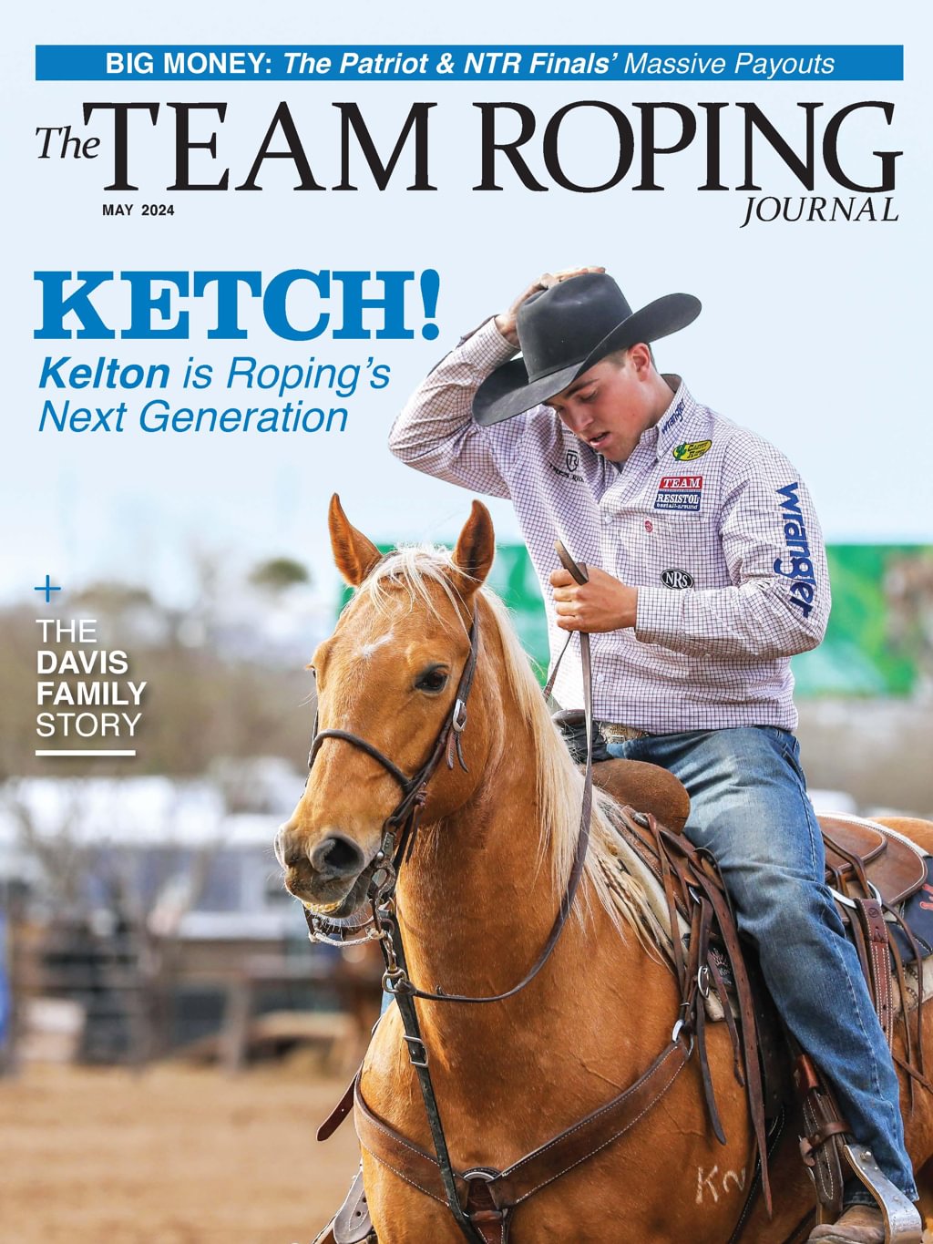 The-Team-Roping-Journal May 01, 2024 Issue Cover