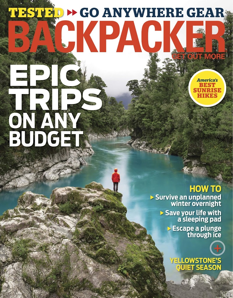 Backpacker January 01, 2018 Issue Cover