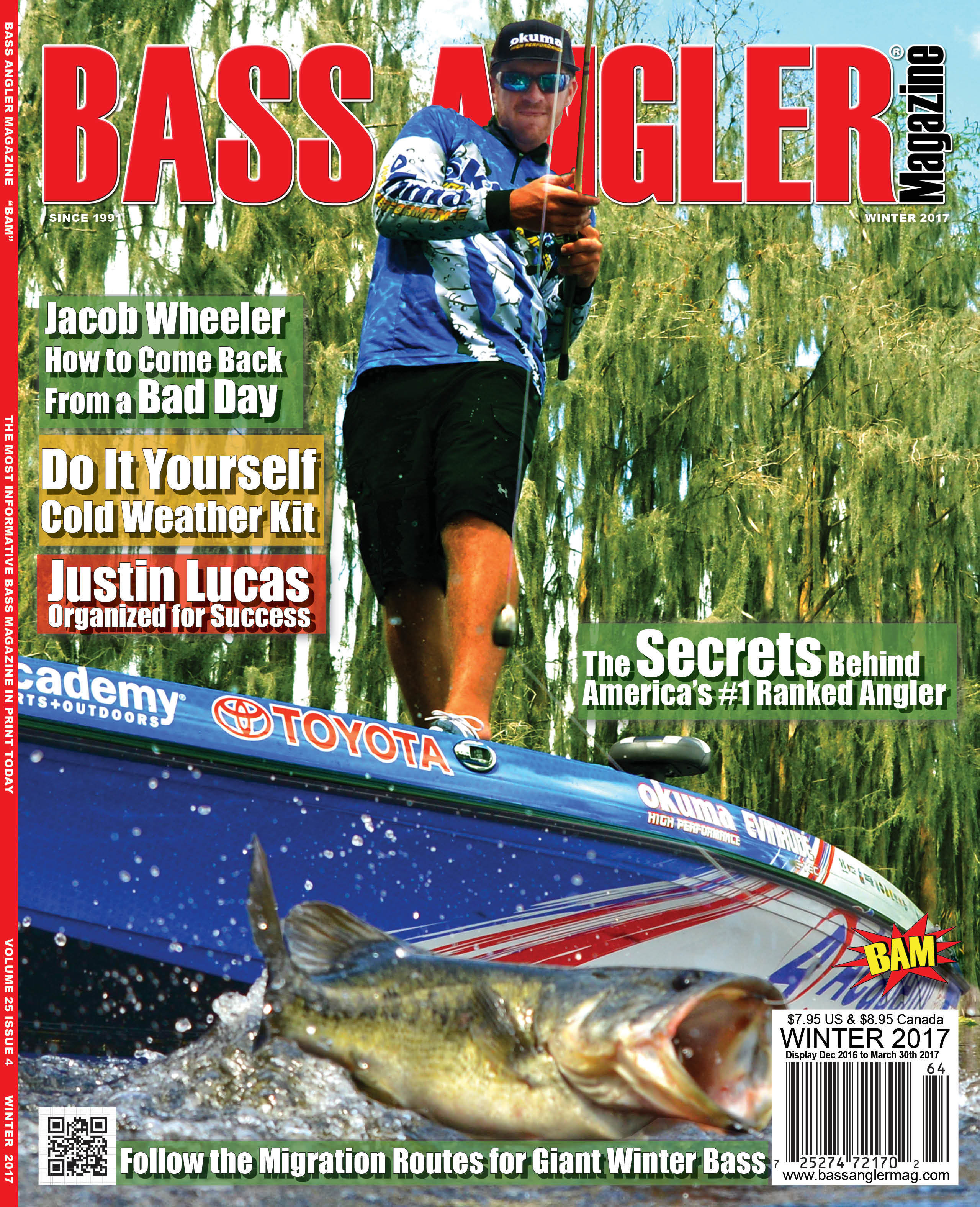Bass-Angler December 01, 2016 Issue Cover