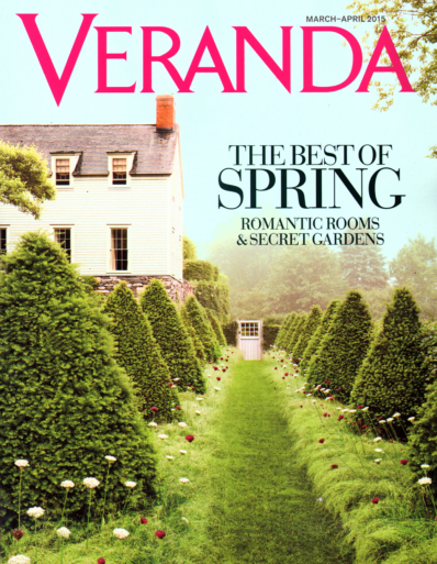 Veranda March 01, 2015 Issue Cover