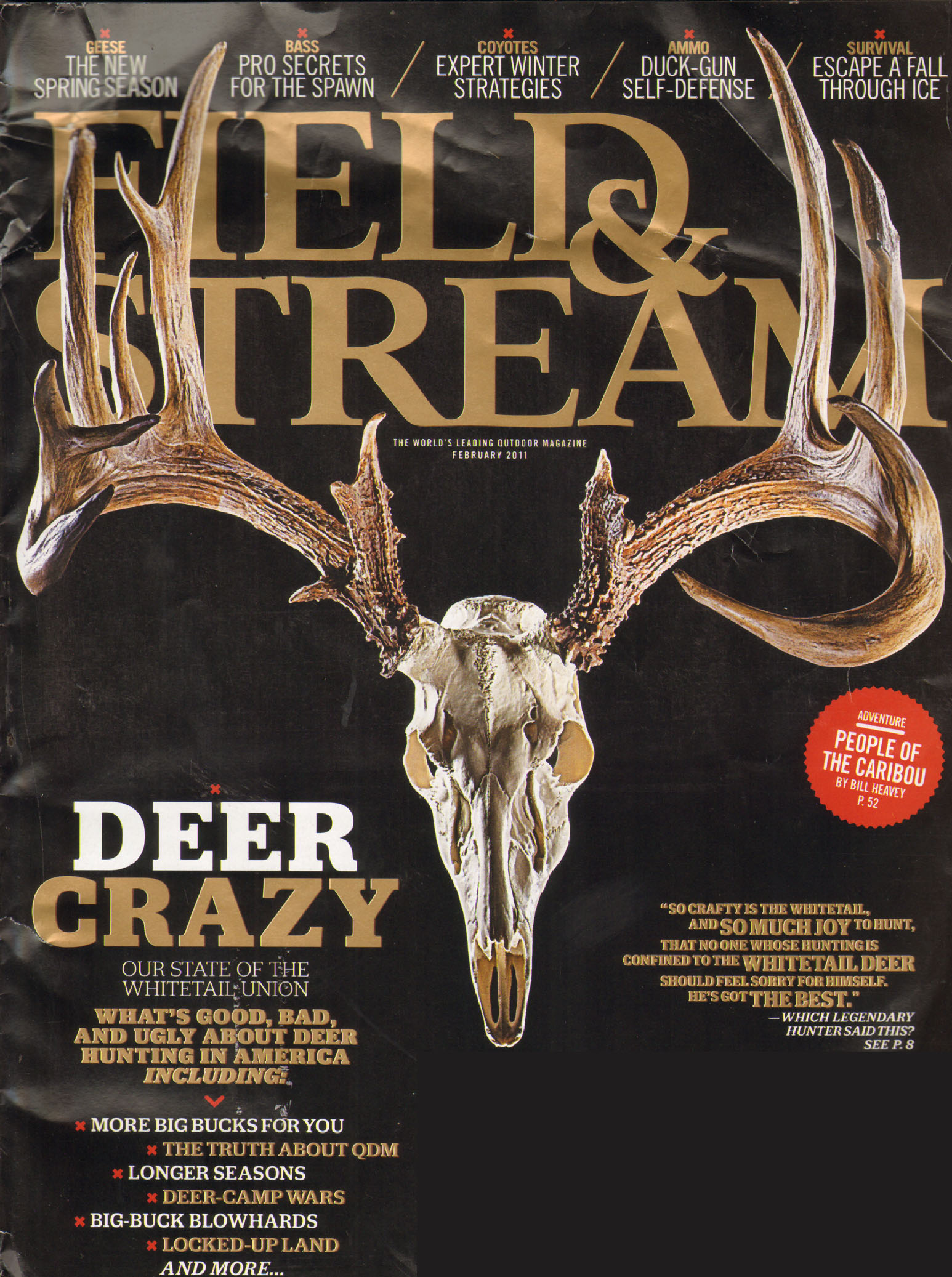 field-and-stream February 01, 2011 Issue Cover