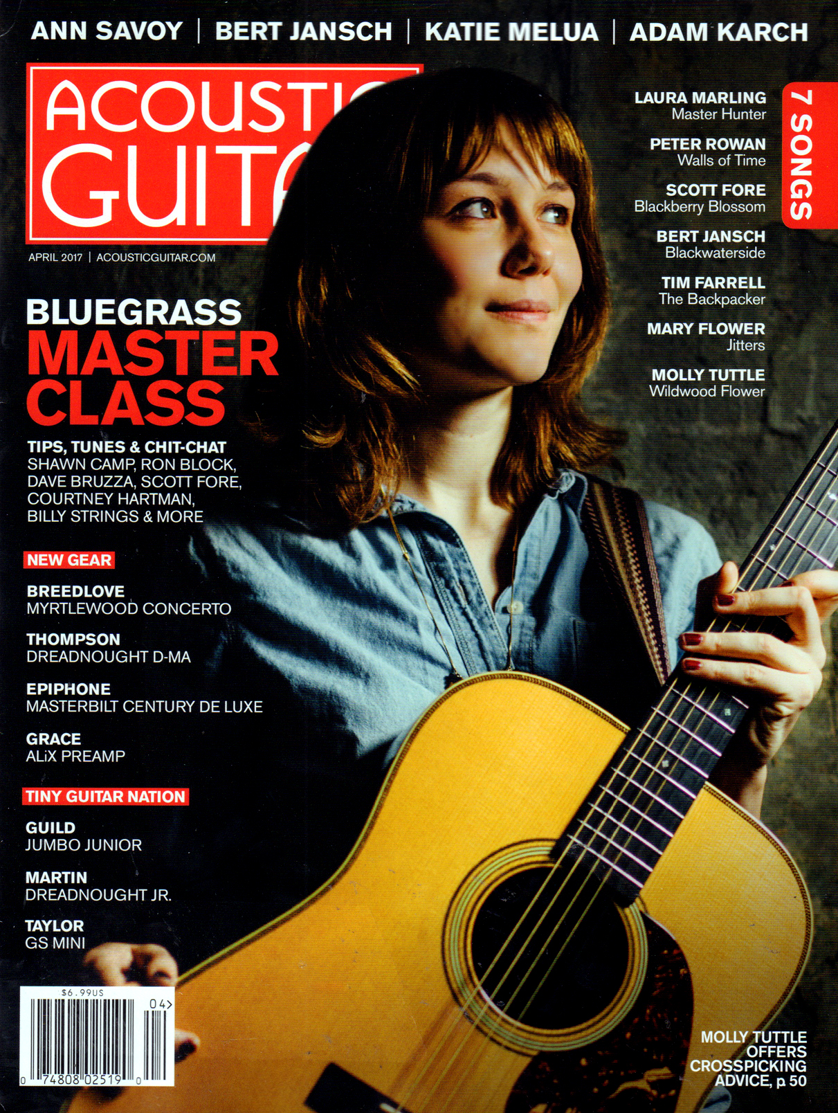 Acoustic-Guitar April 01, 2017 Issue Cover
