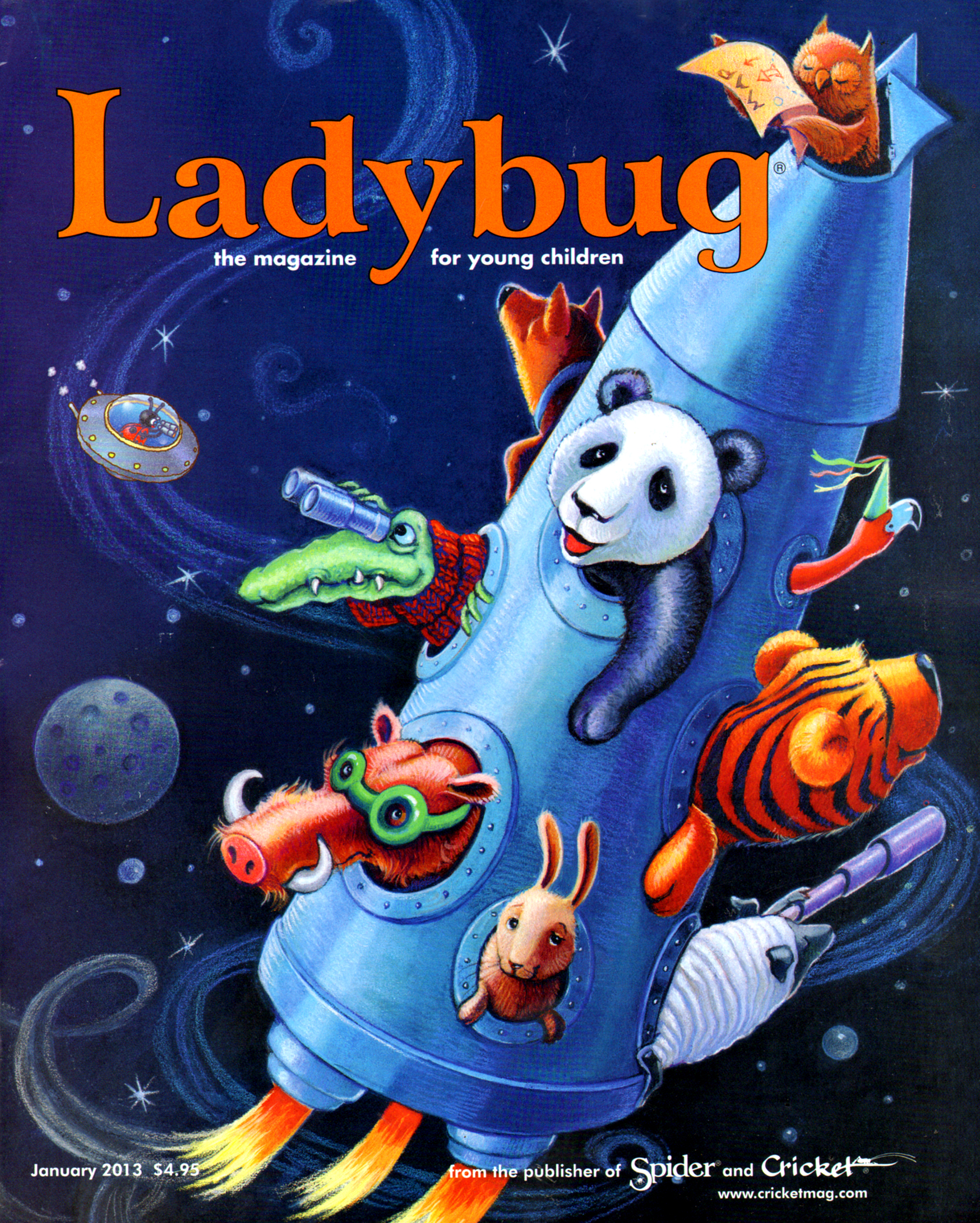 Ladybug January 01, 2013 Issue Cover