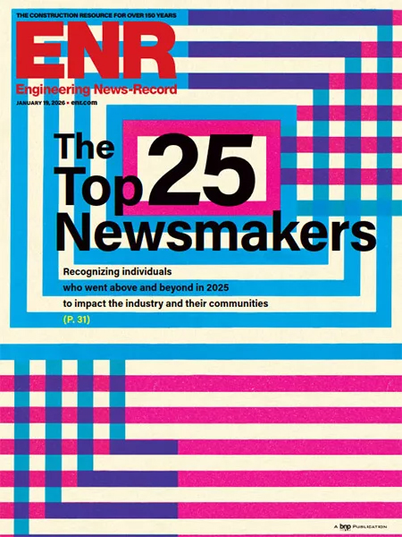 Engineering News Record January 19, 2026 Issue Cover