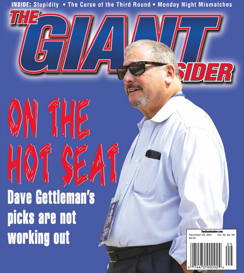 Giants-Insider November 28, 2021 Issue Cover