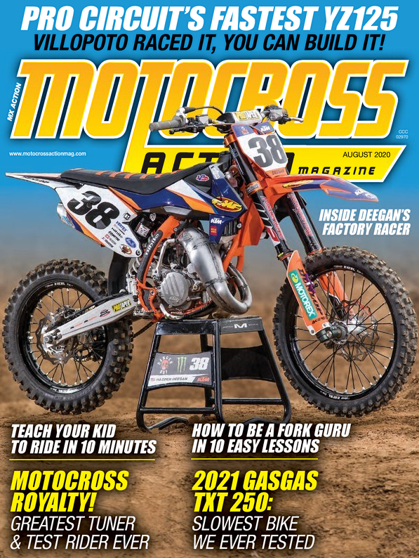 Motocross-Action August 01, 2020 Issue Cover
