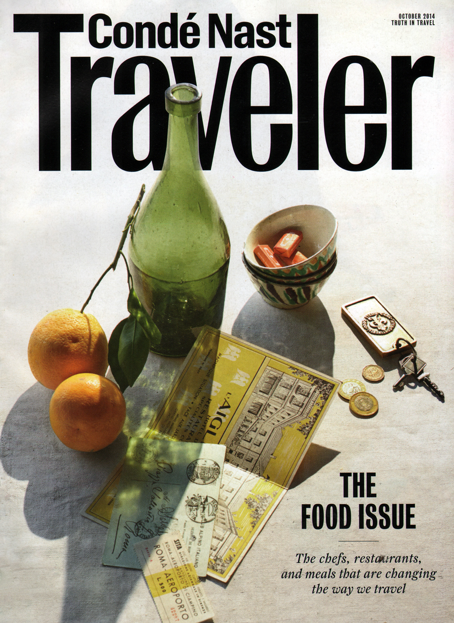 Condé-Nast-Traveler October 01, 2014 Issue Cover