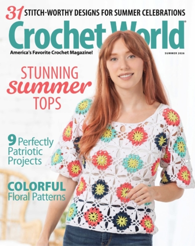 Crochet World June 01, 2026 Issue Cover
