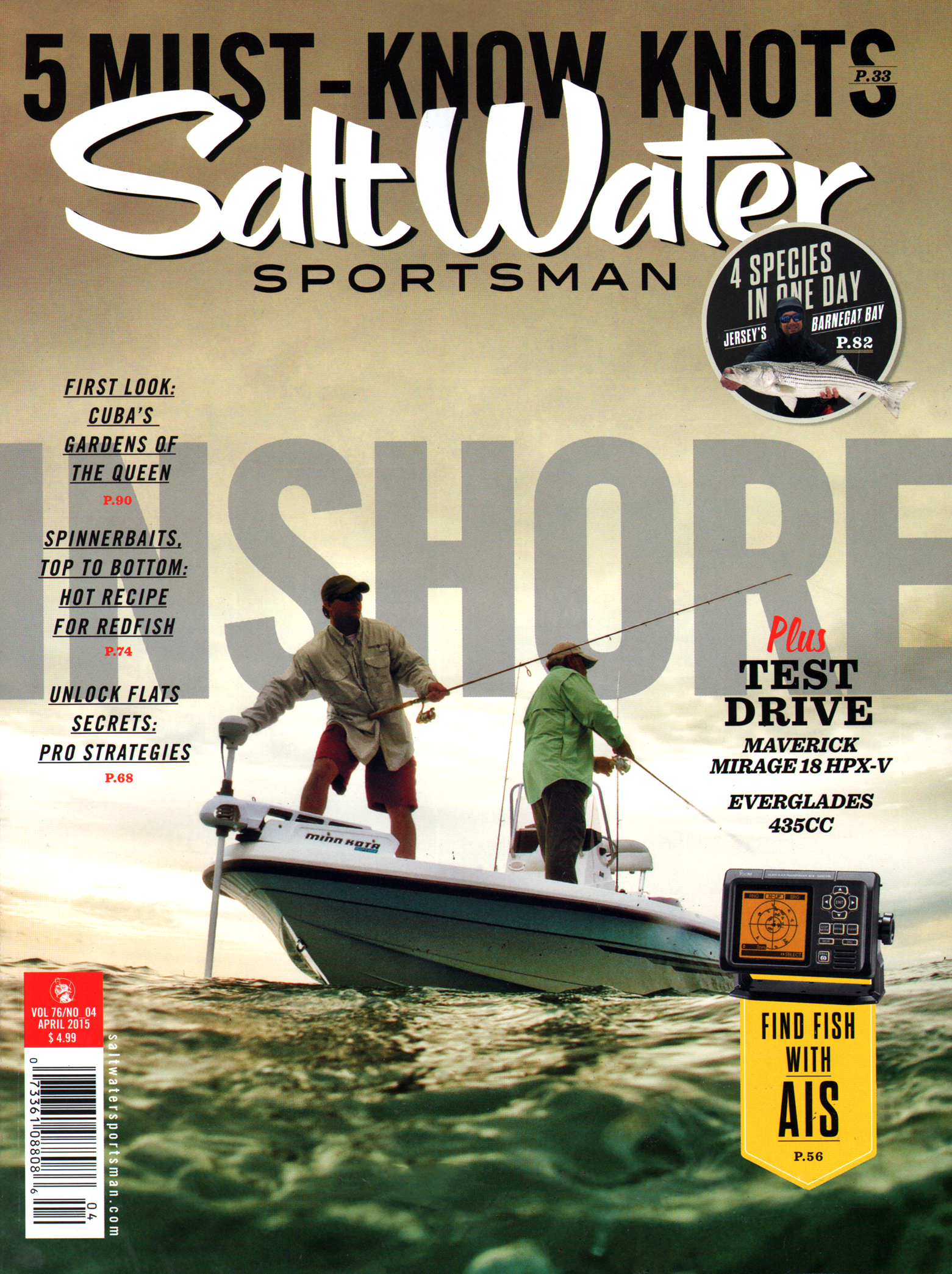 Salt-Water-Sportsman April 01, 2015 Issue Cover