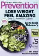 Prevention May 01, 2016 Issue Cover