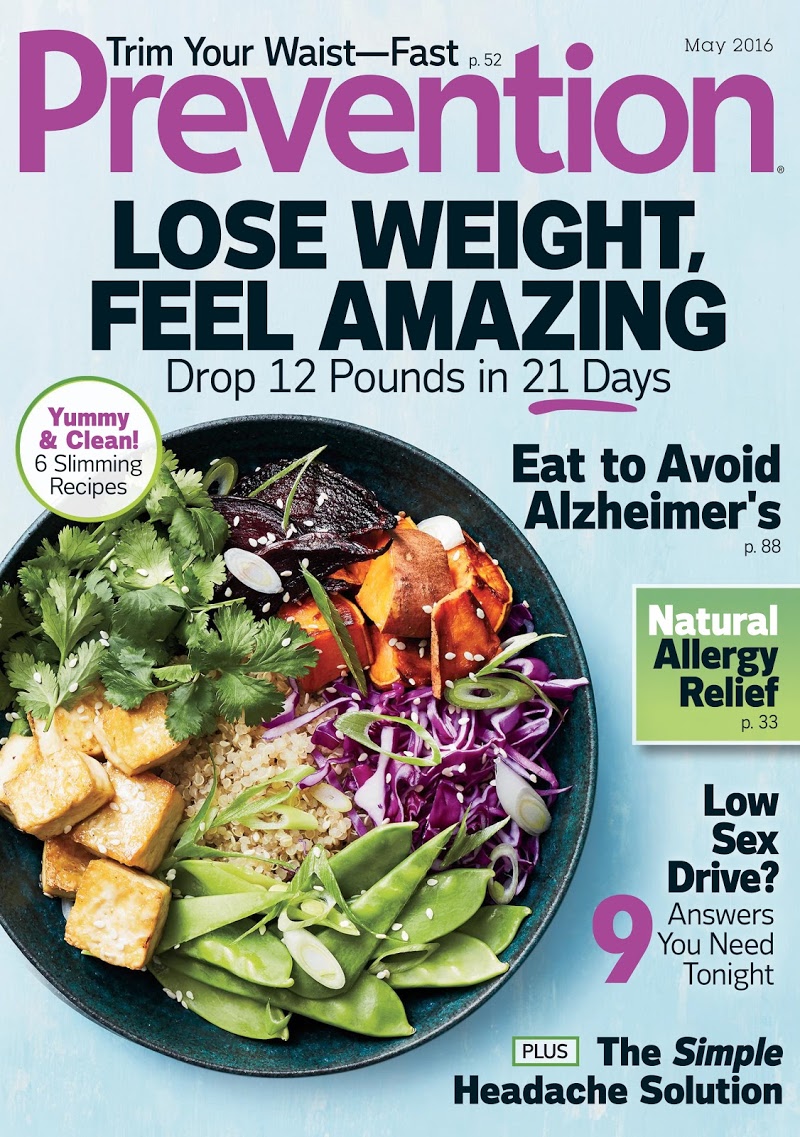 Prevention May 01, 2016 Issue Cover