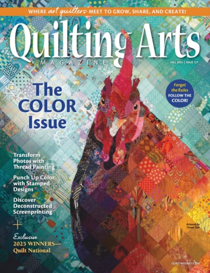 Quilting Arts September 01, 2025 Issue Cover