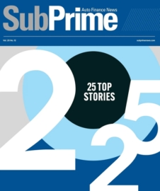 Subprime-Auto-Finance-News December 01, 2025 Issue Cover