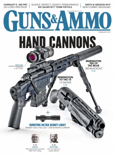 Guns & Ammo February 01, 2019 Issue Cover