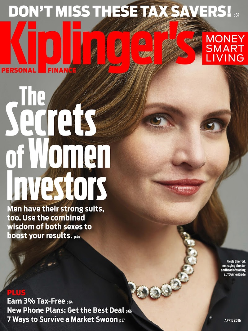 Kiplingers-Personal-Finance April 01, 2016 Issue Cover