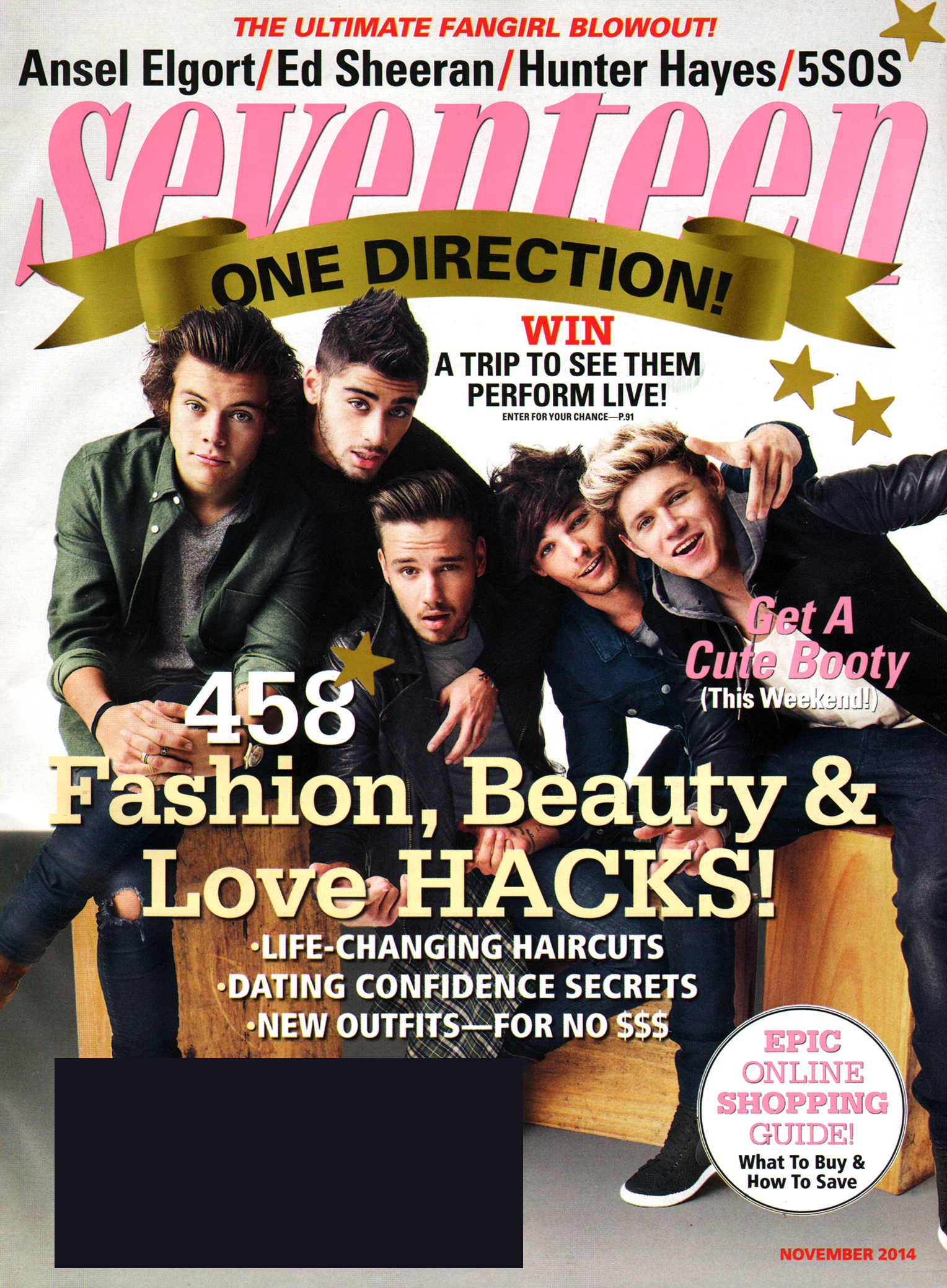 Seventeen November 01, 2014 Issue Cover