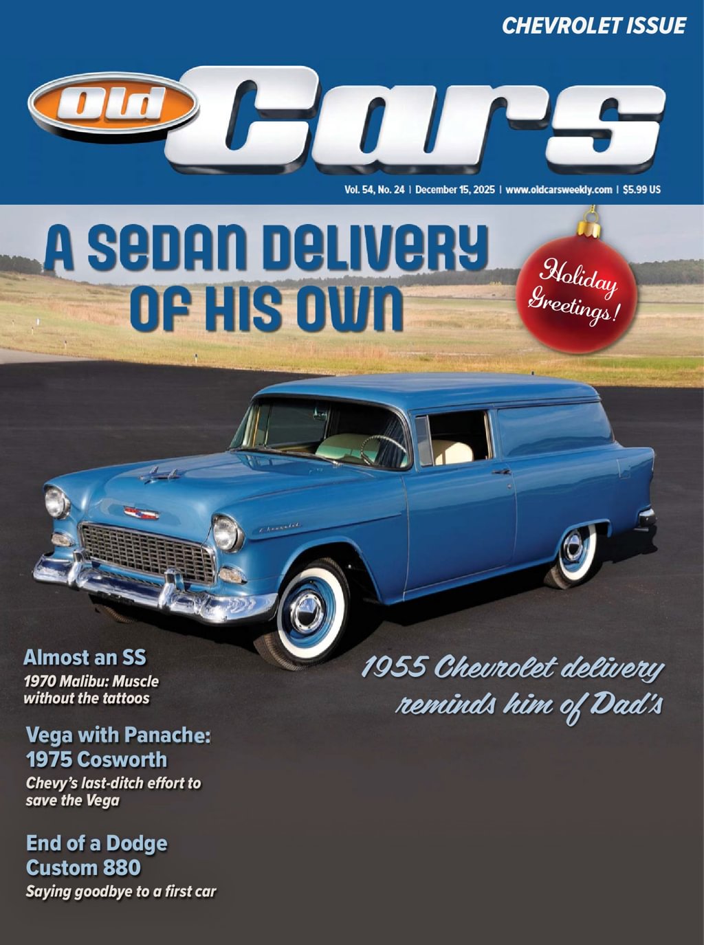 Old-Cars December 15, 2025 Issue Cover