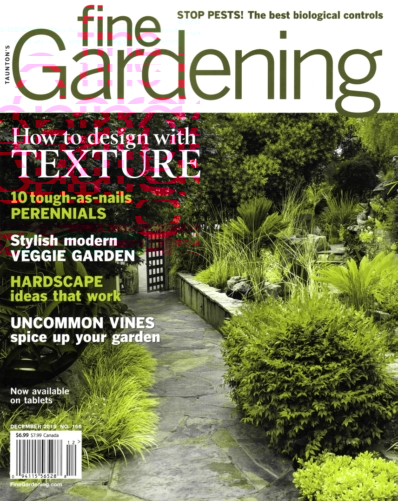 Fine Gardening December 01, 2015 Issue Cover