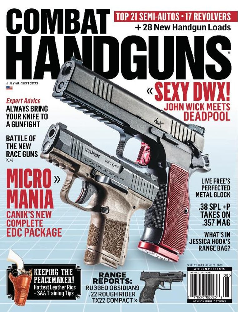 Combat-Handguns July 01, 2023 Issue Cover