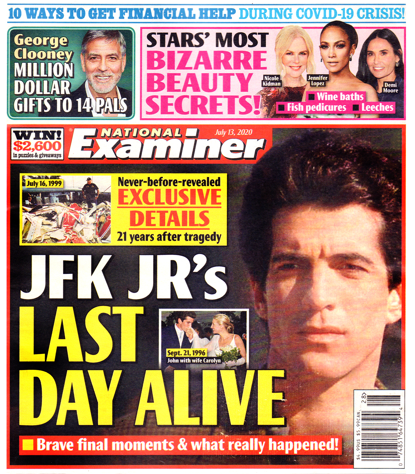 National-Examiner July 13, 2020 Issue Cover