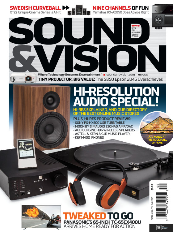 Sound-and-Vision May 01, 2016 Issue Cover