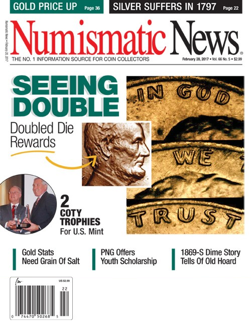 Numismatic-News February 28, 2017 Issue Cover