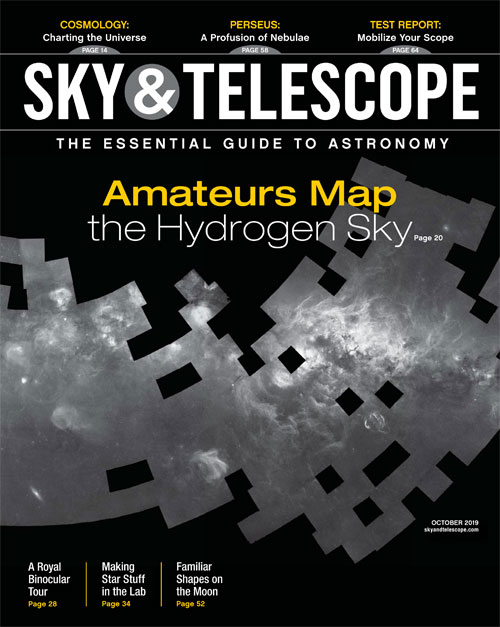 Sky-and-Telescope October 01, 2019 Issue Cover