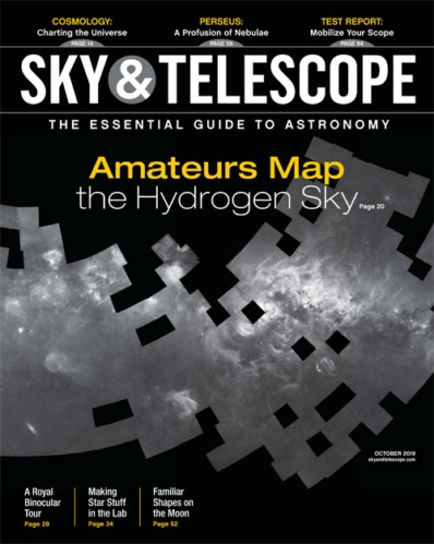 Sky & Telescope October 01, 2019 Issue Cover