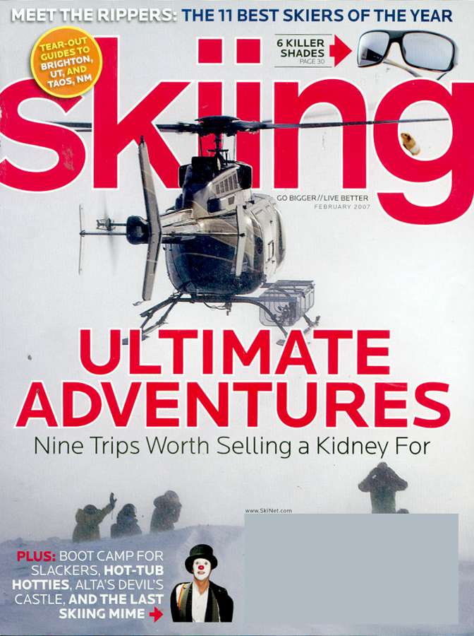skiing February 01, 2007 Issue Cover