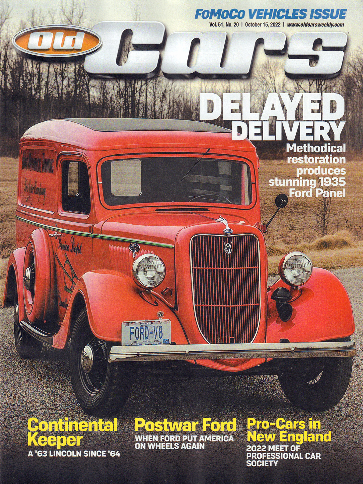 Old-Cars October 15, 2022 Issue Cover