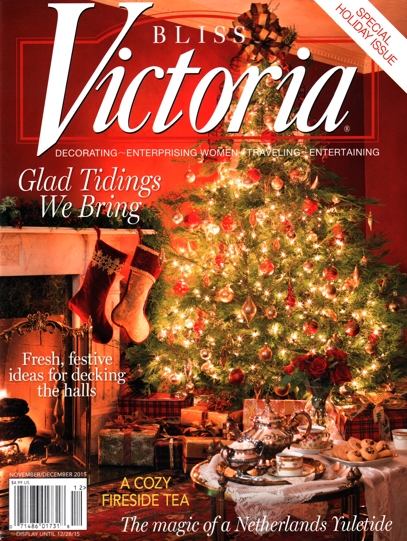 Victoria November 01, 2015 Issue Cover