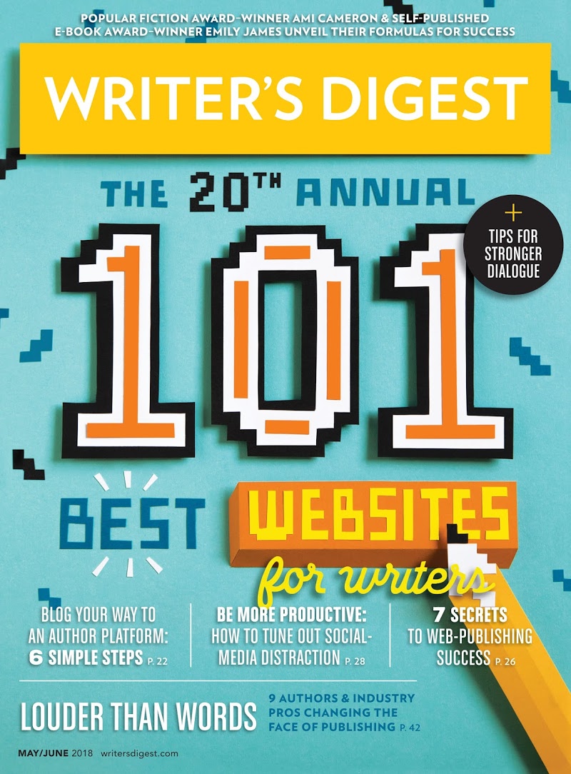 Writers-Digest May 01, 2018 Issue Cover