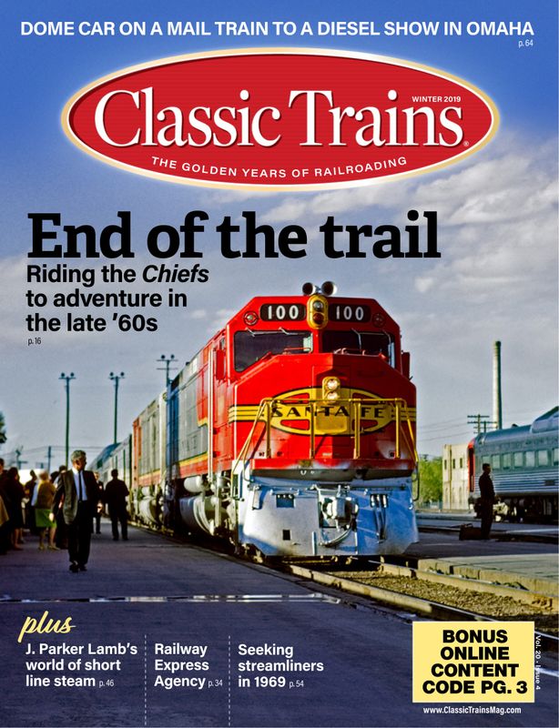 Classic-Trains December 01, 2019 Issue Cover