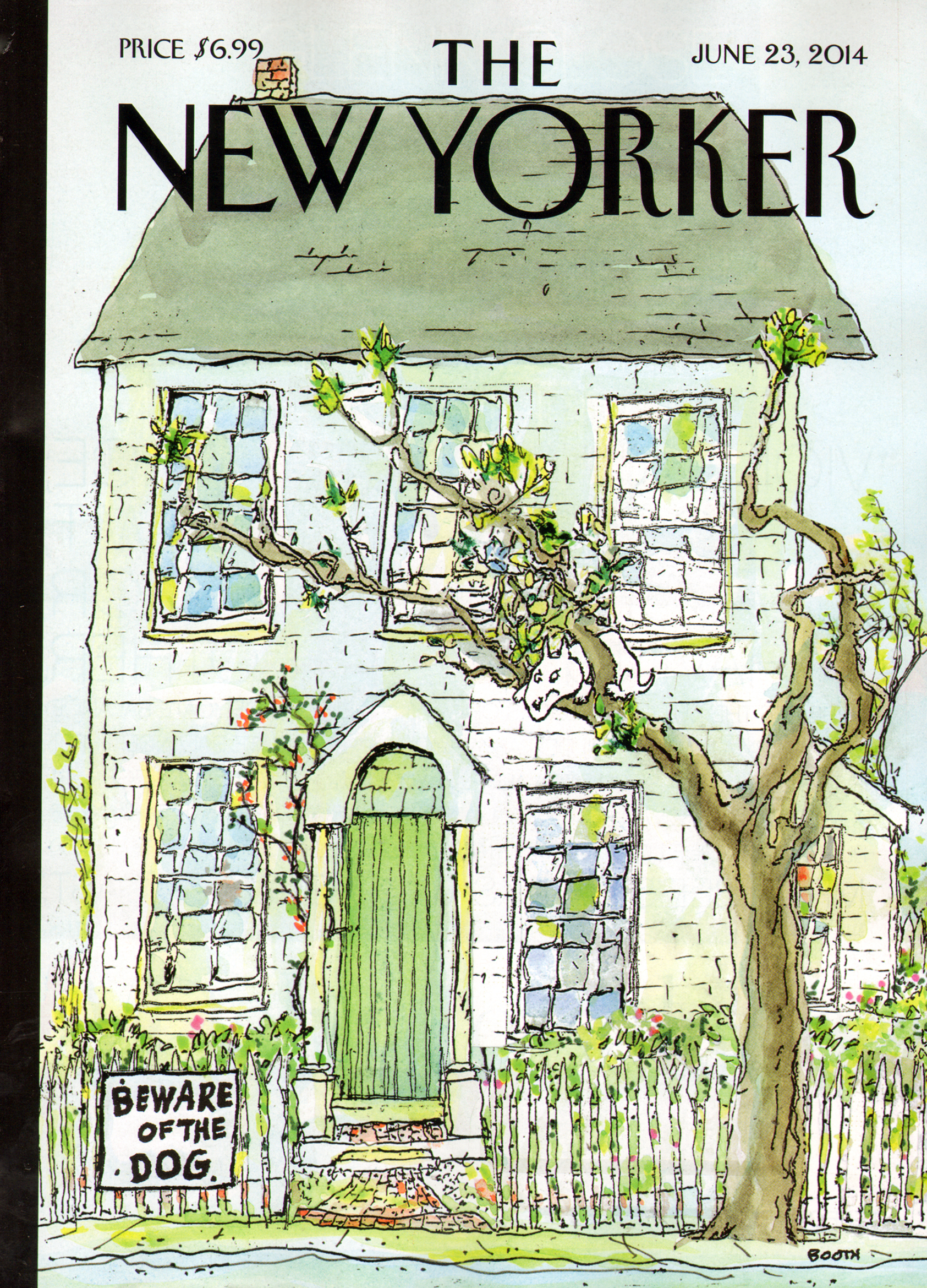The-New-Yorker June 23, 2014 Issue Cover