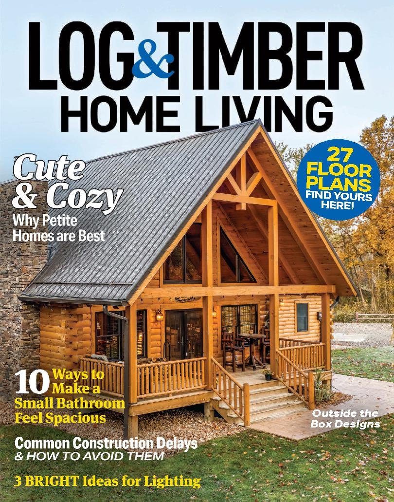 Log-and-Timber-Home-Living January 01, 2024 Issue Cover