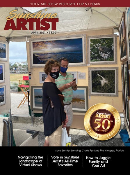 Sunshine-Artist April 01, 2021 Issue Cover