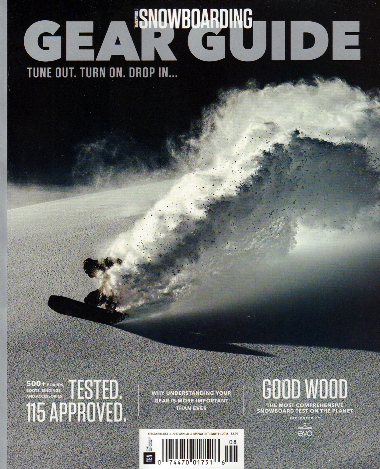 Transworld-SNOWboarding September 01, 2016 Issue Cover