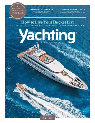 Yachting April 01, 2017 Issue Cover