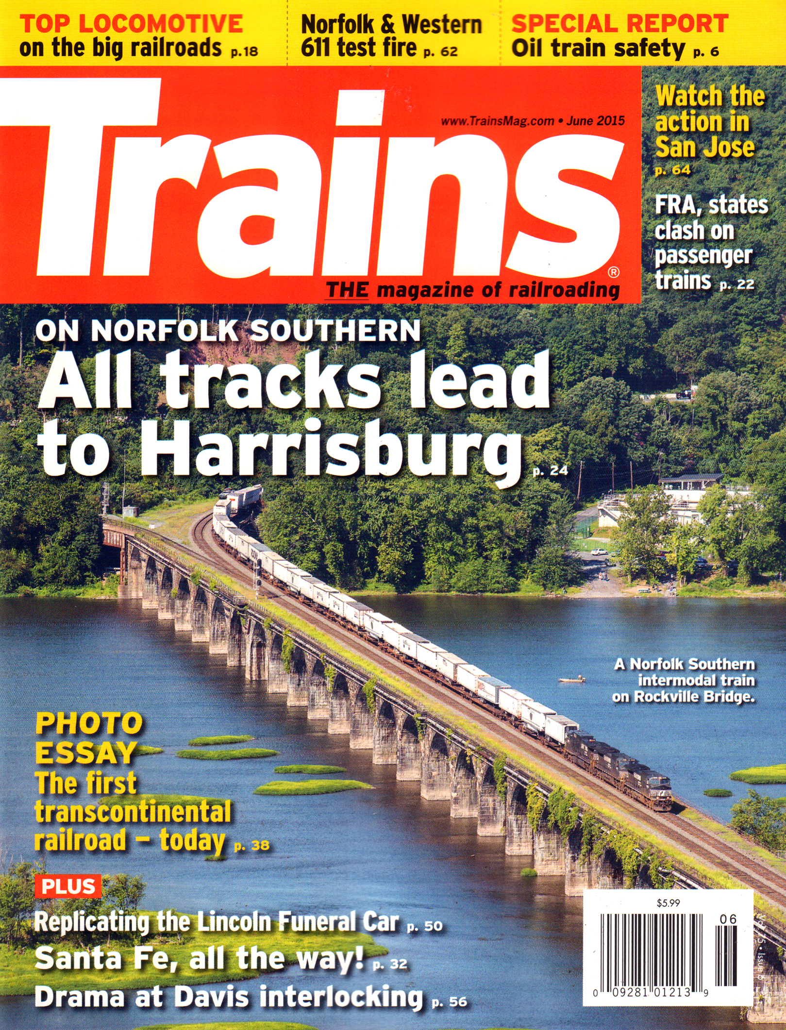Trains June 01, 2015 Issue Cover