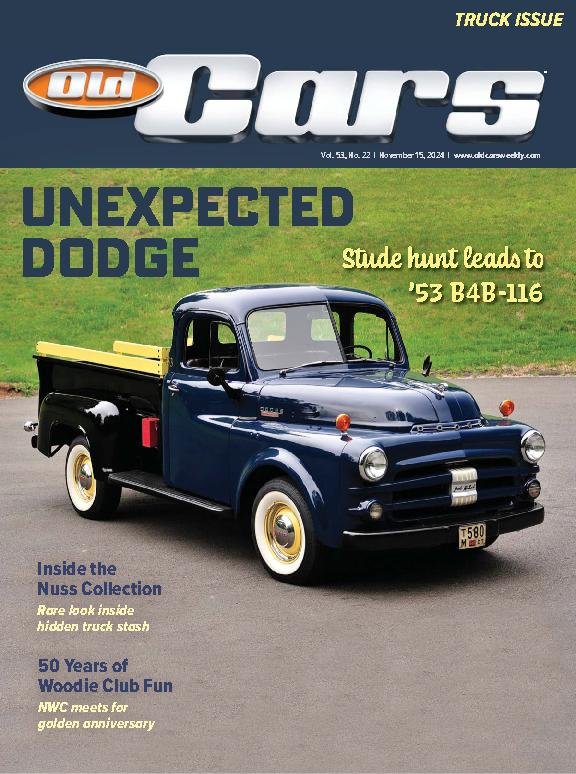 Old-Cars November 15, 2024 Issue Cover