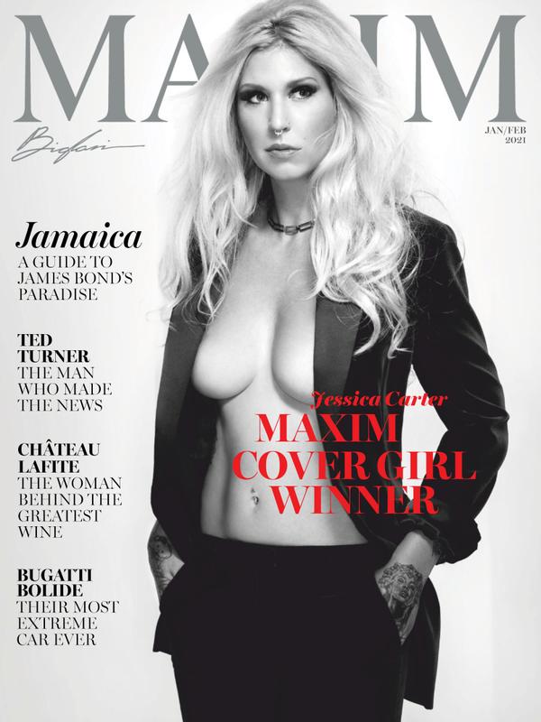 Maxim January 01, 2021 Issue Cover