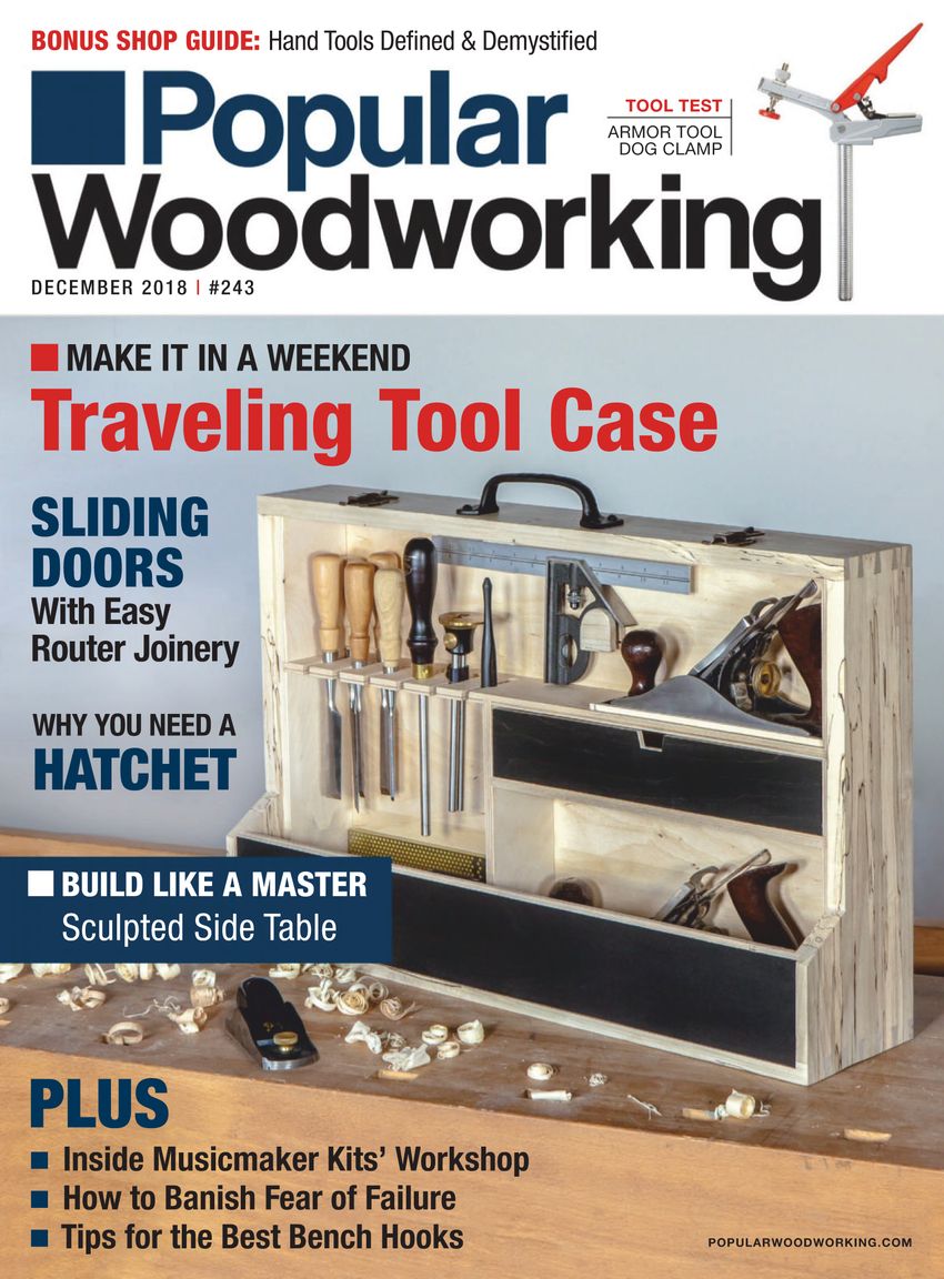 Popular-Woodworking December 01, 2018 Issue Cover