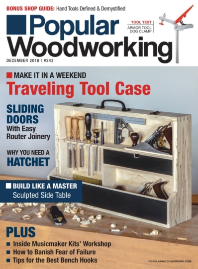 Popular Woodworking December 01, 2018 Issue Cover