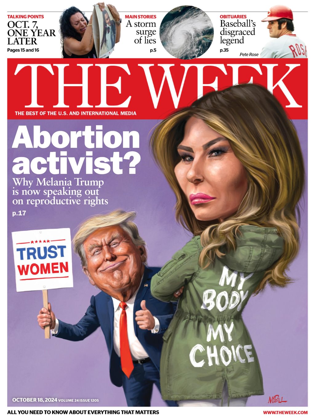 The-Week October 18, 2024 Issue Cover