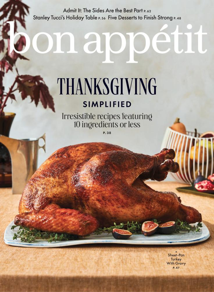 Bon-Appétit November 01, 2021 Issue Cover