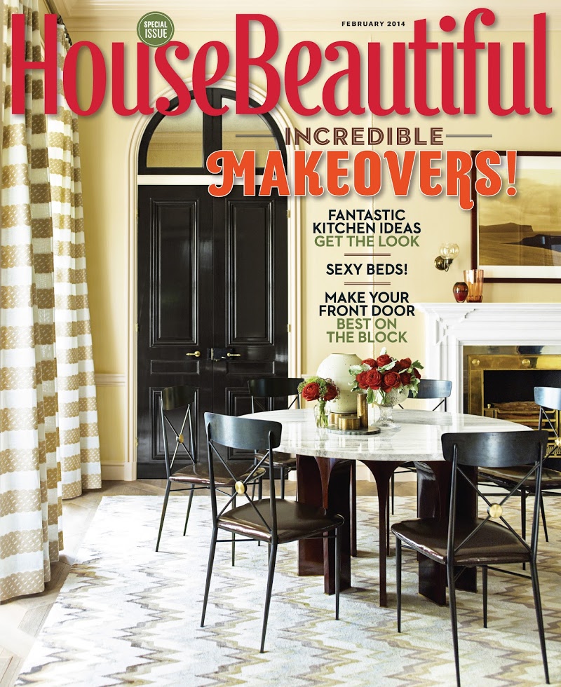 House-Beautiful February 01, 2014 Issue Cover