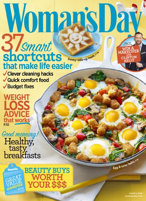 Womans-Day March 01, 2016 Issue Cover