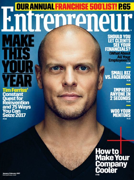 Entrepreneur January 01, 2017 Issue Cover